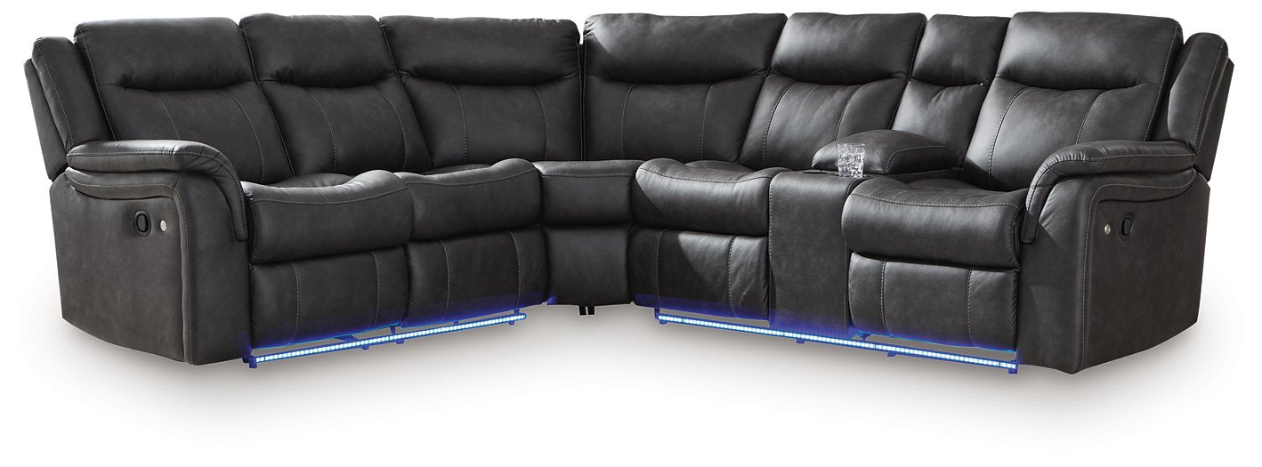 Sultan Meadow Reclining Sectional