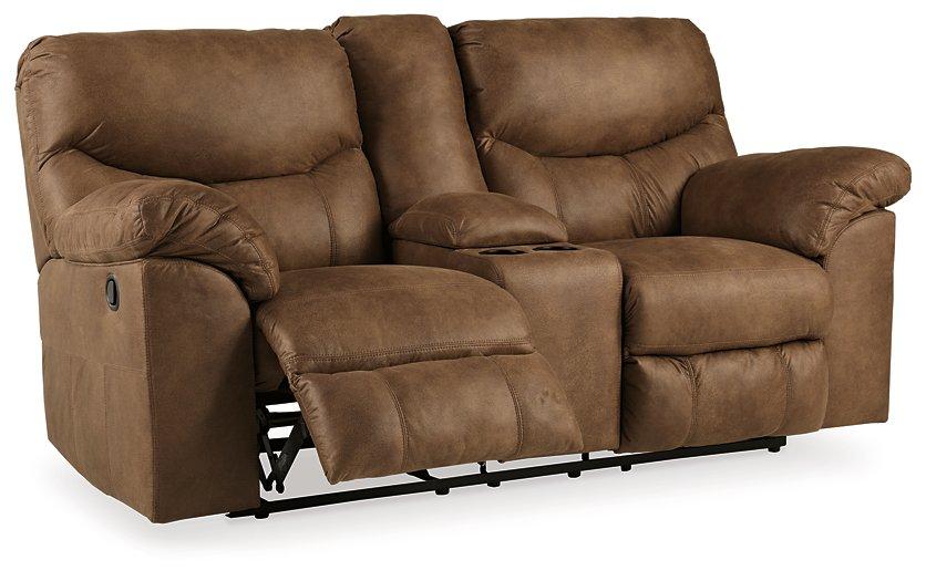 Boxberg Reclining Loveseat with Console