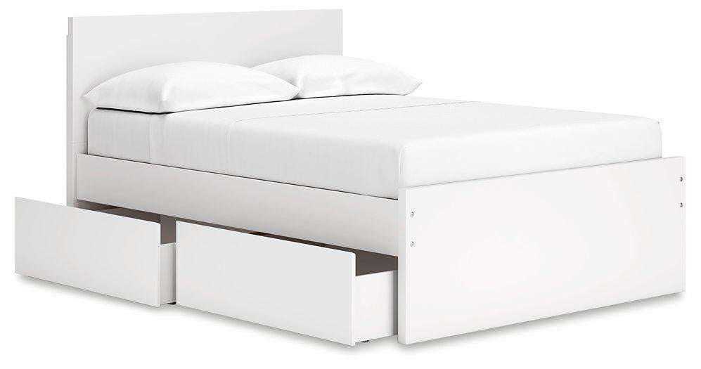 Onita Panel Bed with 2 Side Storage