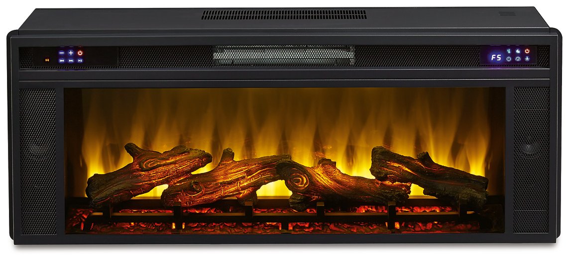 Baystorm 73" TV Stand with Electric Fireplace